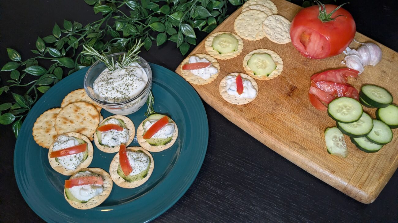 Rosemary Cucumber Dill Delights with Aunt Netty