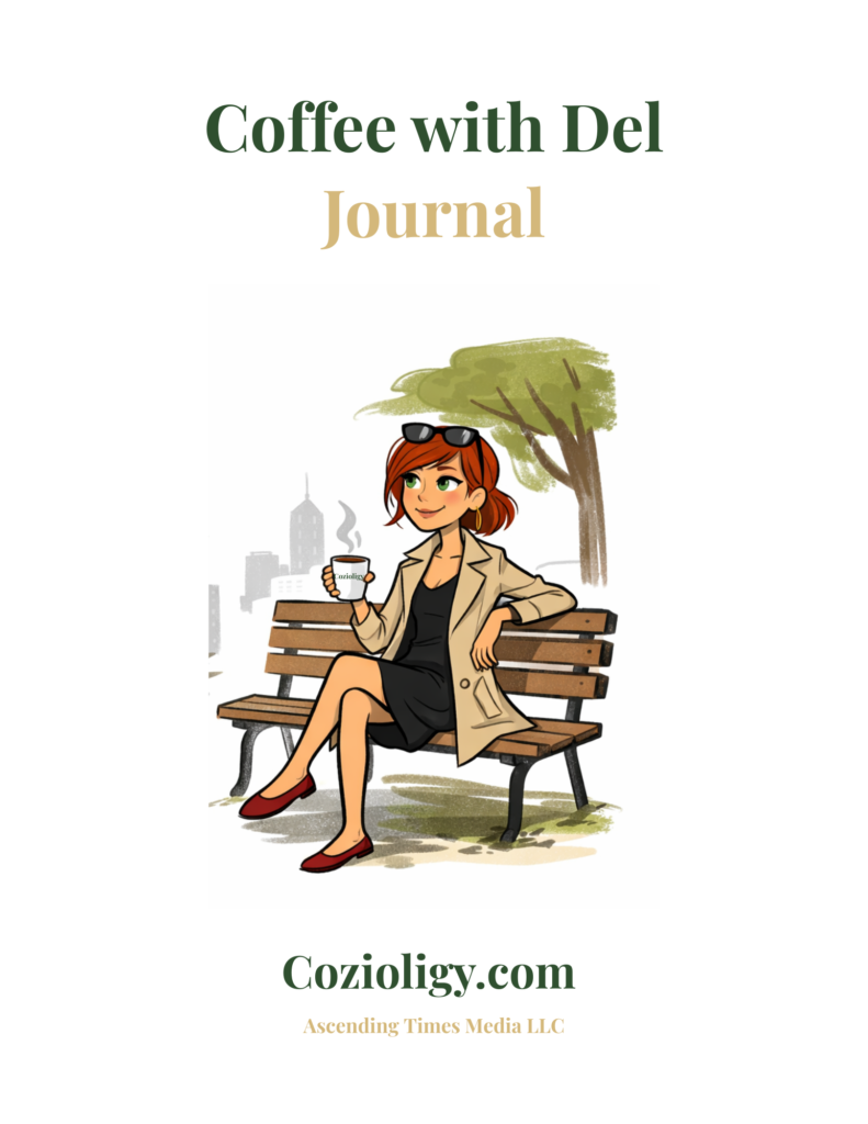 Coffee with Del journal at Cozioligy