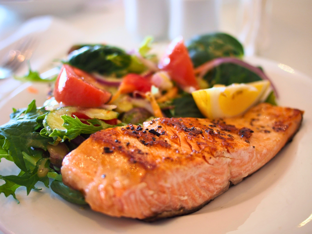 salmon, at-home-bistro, pan-seared salmon