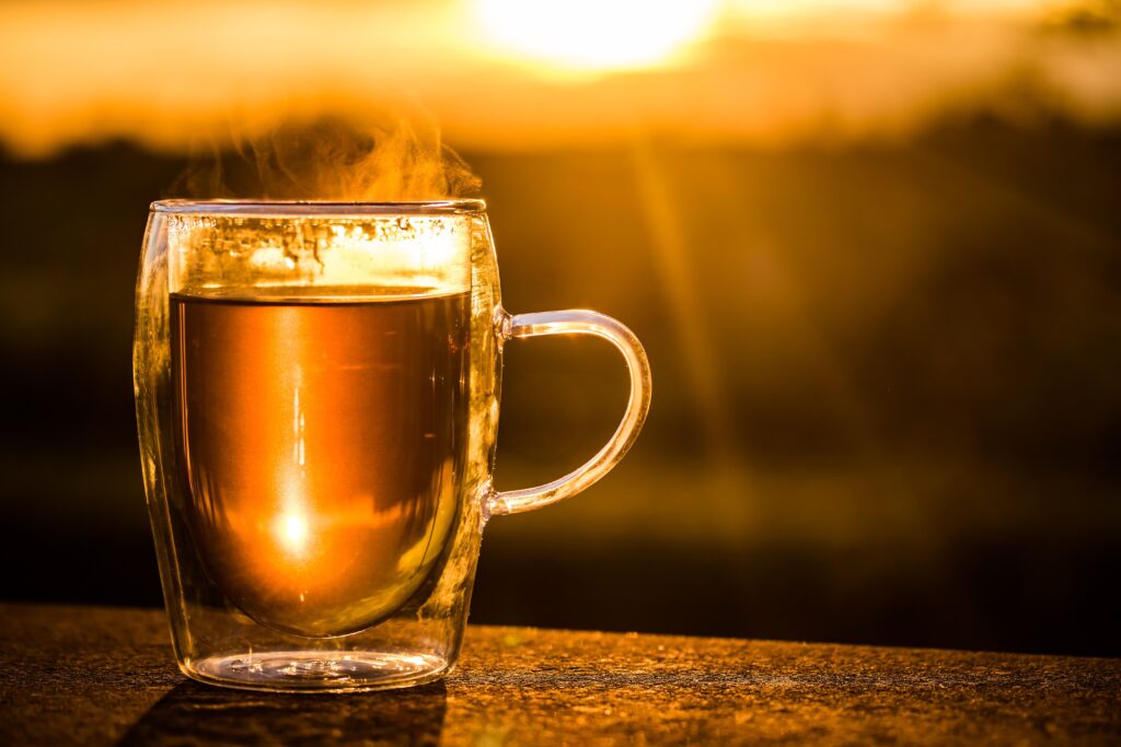 Image by Myriams-Fotos | pixabay Early morning tea